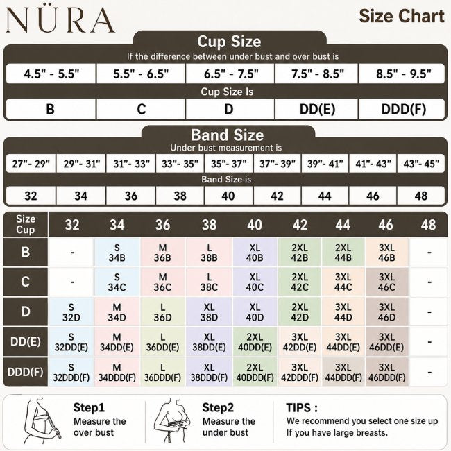 NÜRA ComfortLift Seamless Bra - Special OTO 2