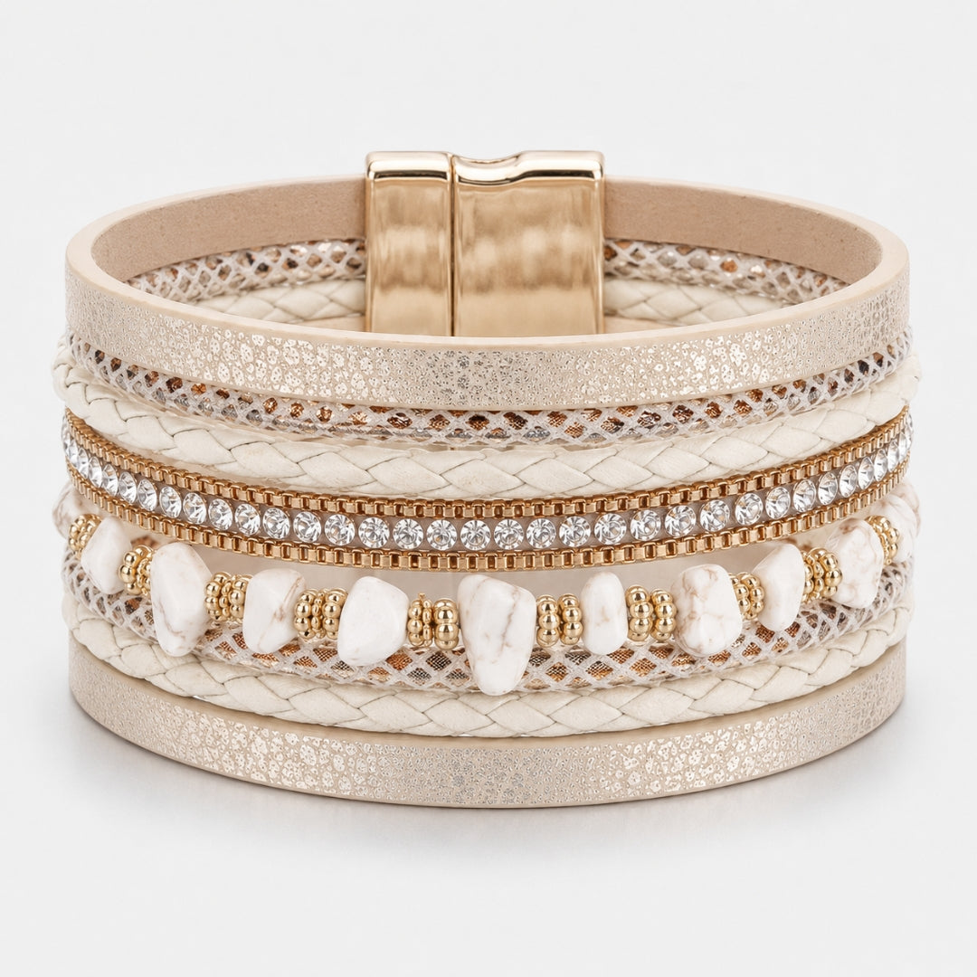 Mariana Ivory Magnetic Clasp Bracelet