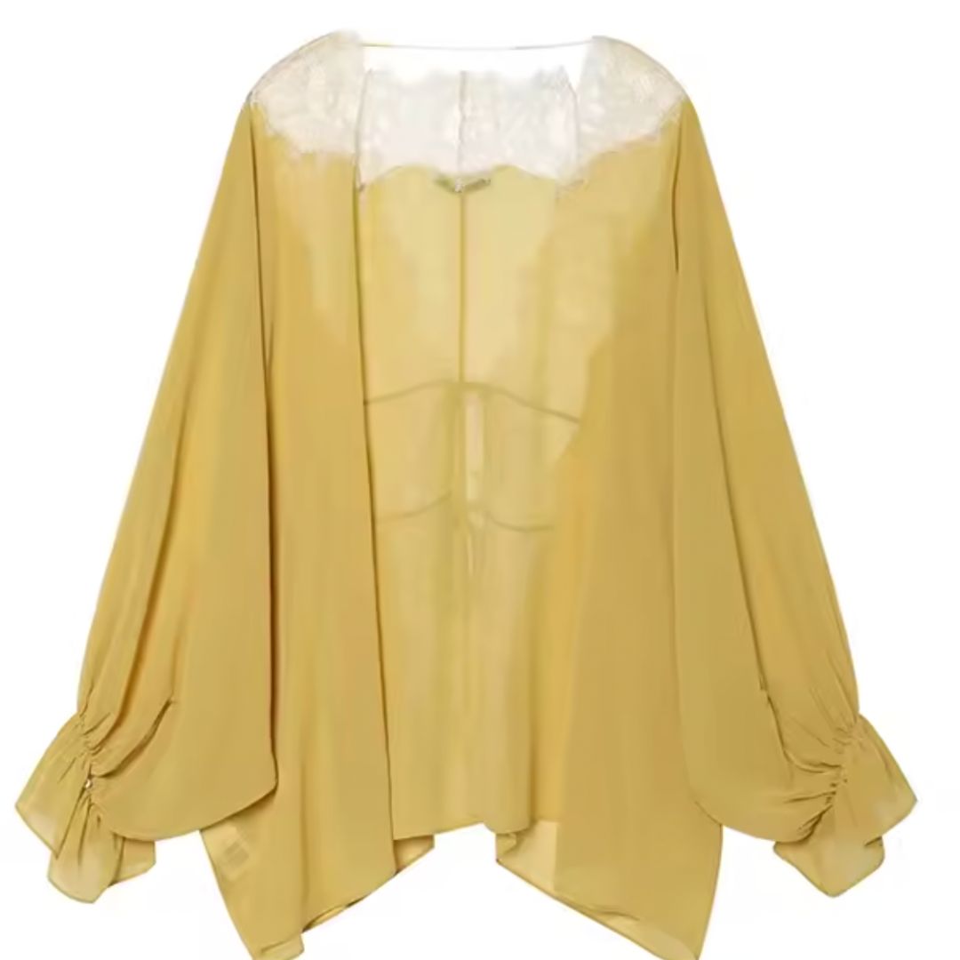 Golden Hour Lace Kimono