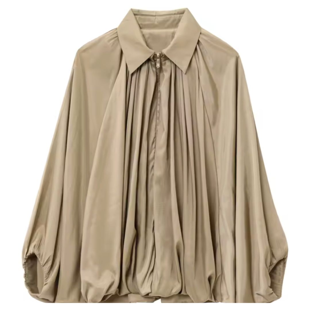 Amara Gathered Balloon Blouse