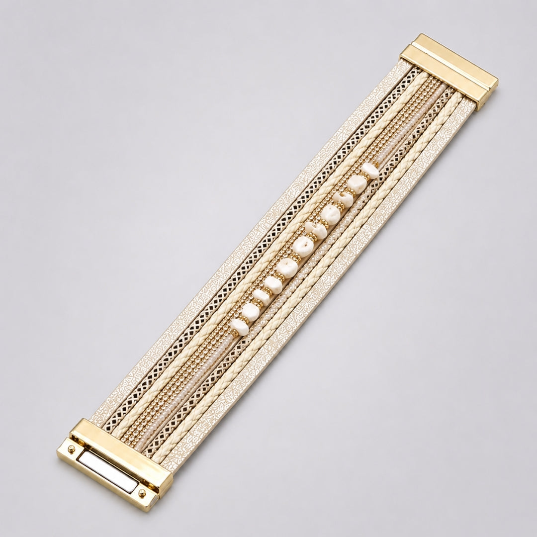 Mariana Ivory Magnetic Clasp Bracelet