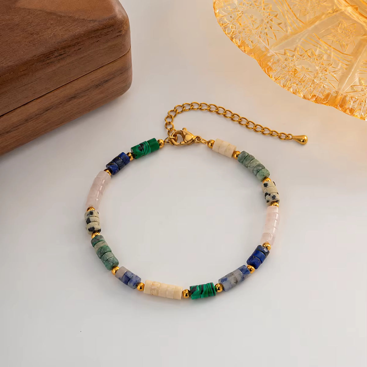Solara Mosaic Stone Bracelet