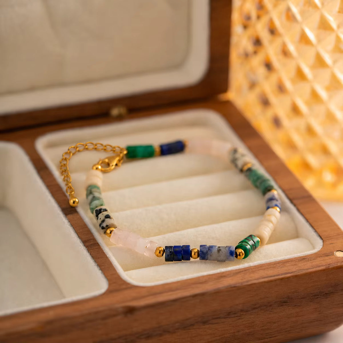Solara Mosaic Stone Bracelet